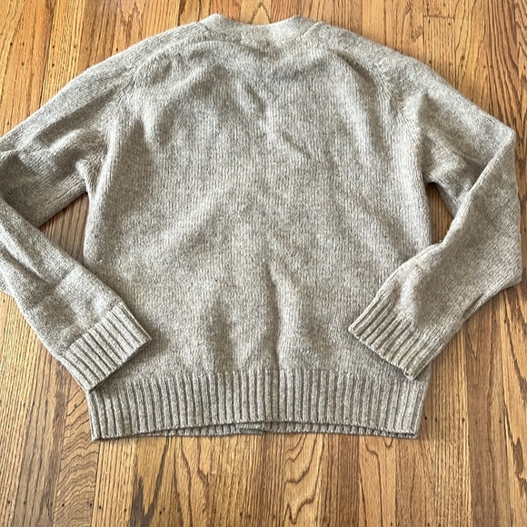 VTG 100% Shetland Wool Cardigan L - Picture 2 of 5